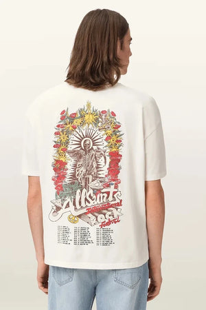 AllSaints Camiseta Oversize de Algodón para Hombre ROQUE