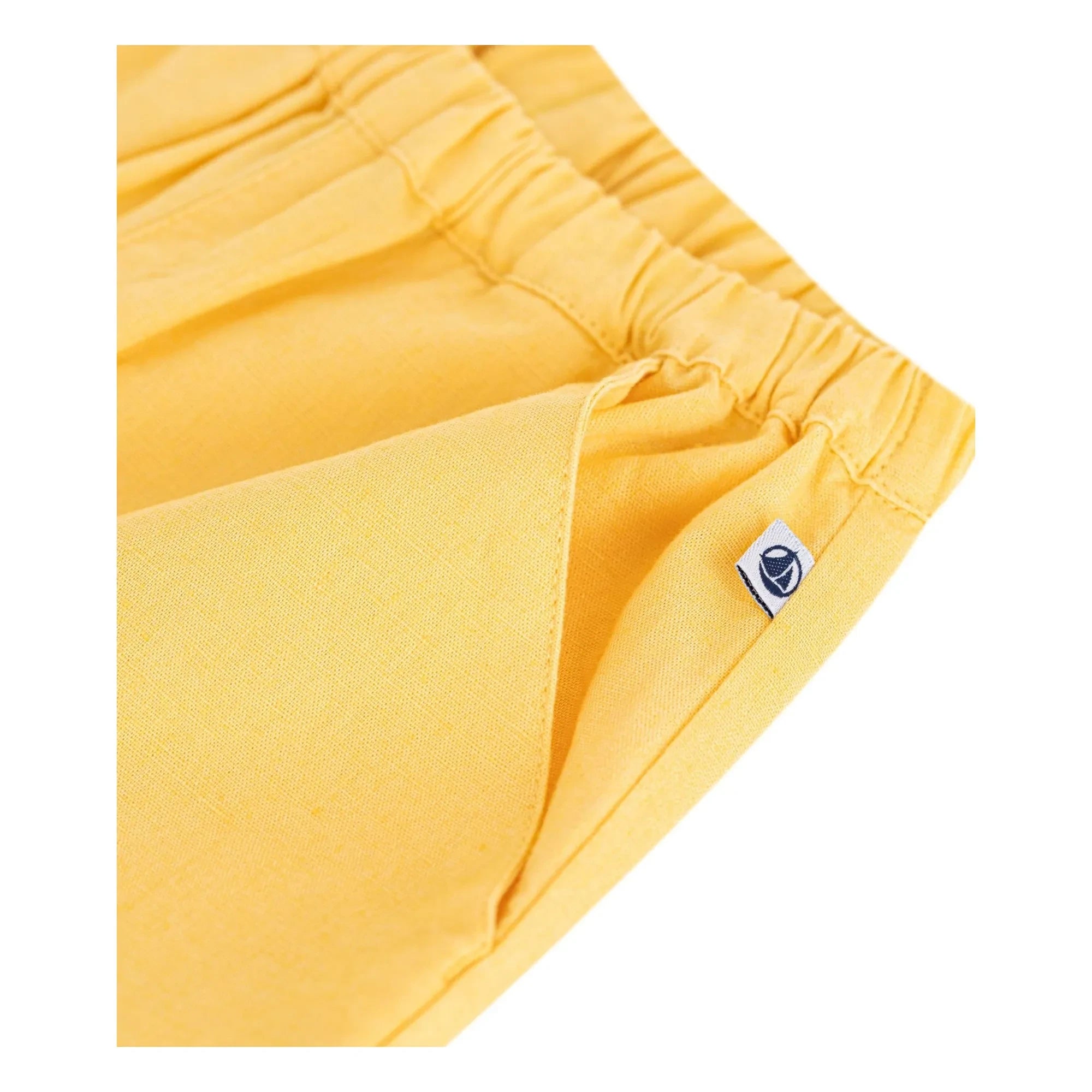 Petit Bateau - Pantalón de lino | Amarillo