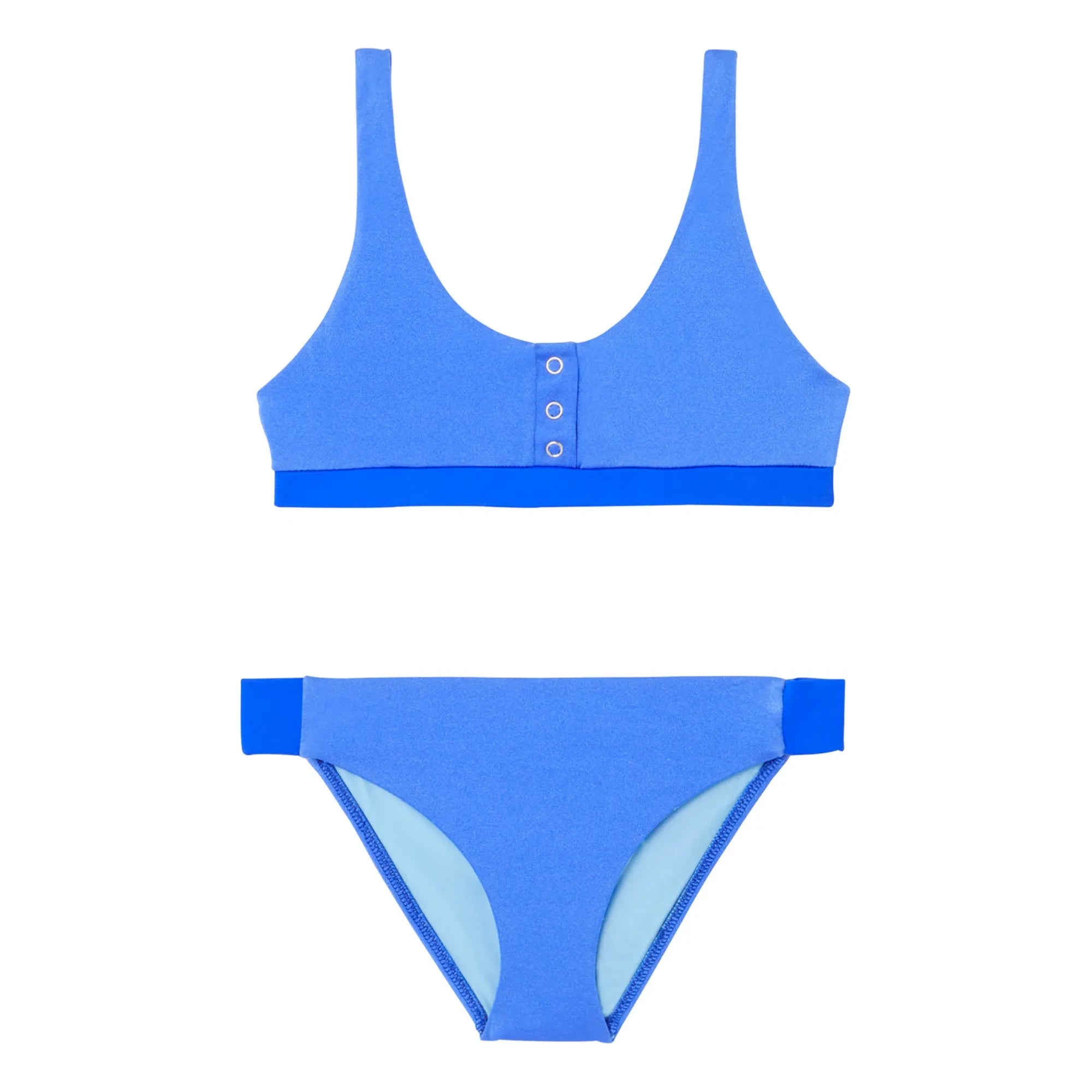 Lison Paris - Bañador 2 piezas anti-UV Acapulco | Azul Azure
