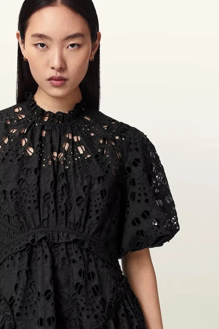 AllSaints Vestido acampanado ODETTE