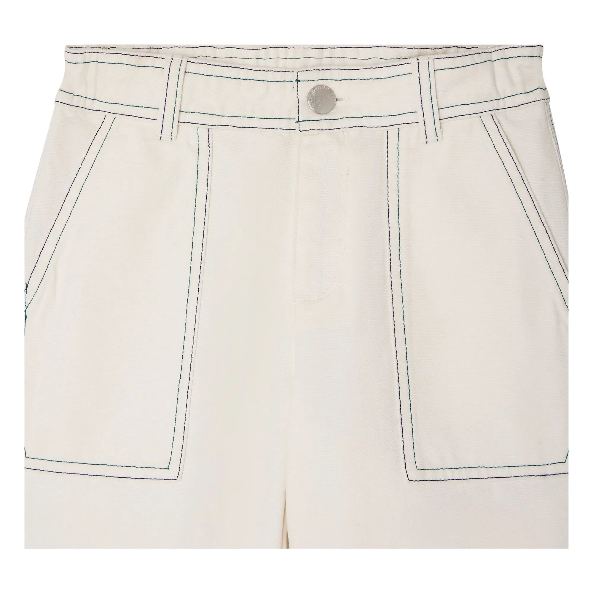 Bonpoint - Pantalón Eldor de algodón orgánico | Crudo