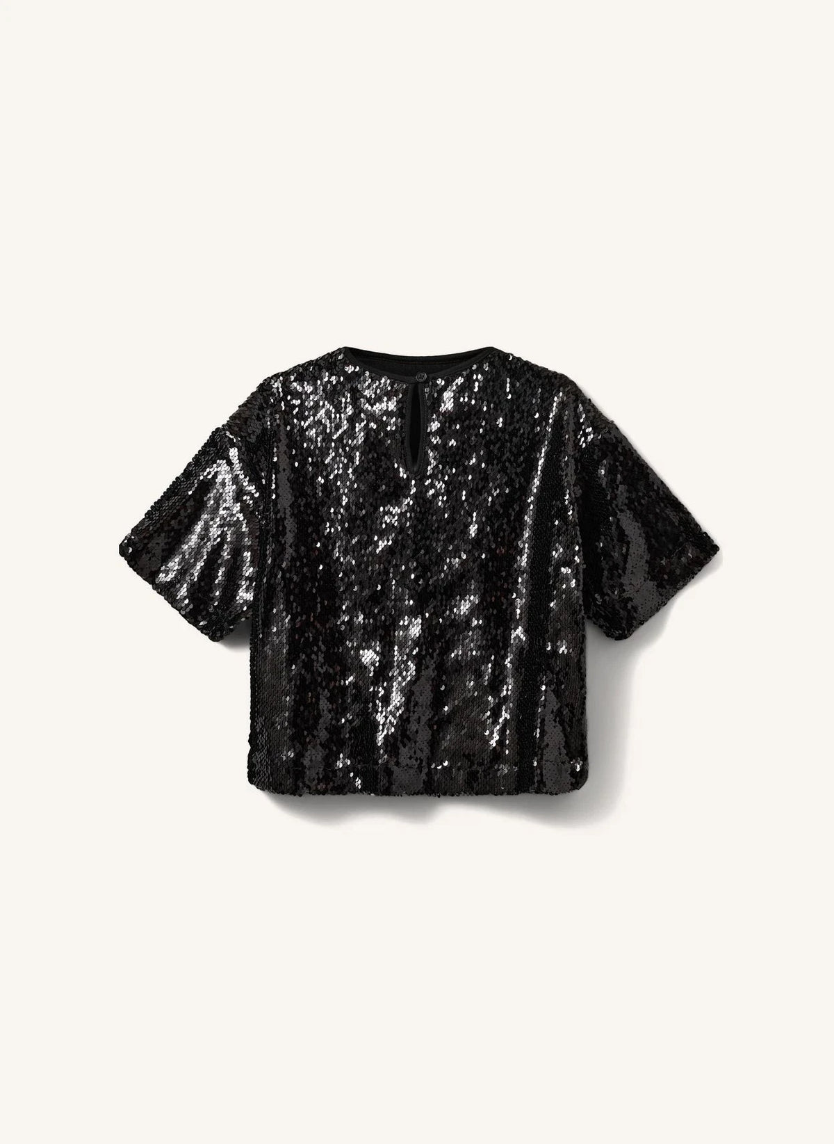 Sofie Schnoor - Felucasy Blusa con lentejuelas | Negro