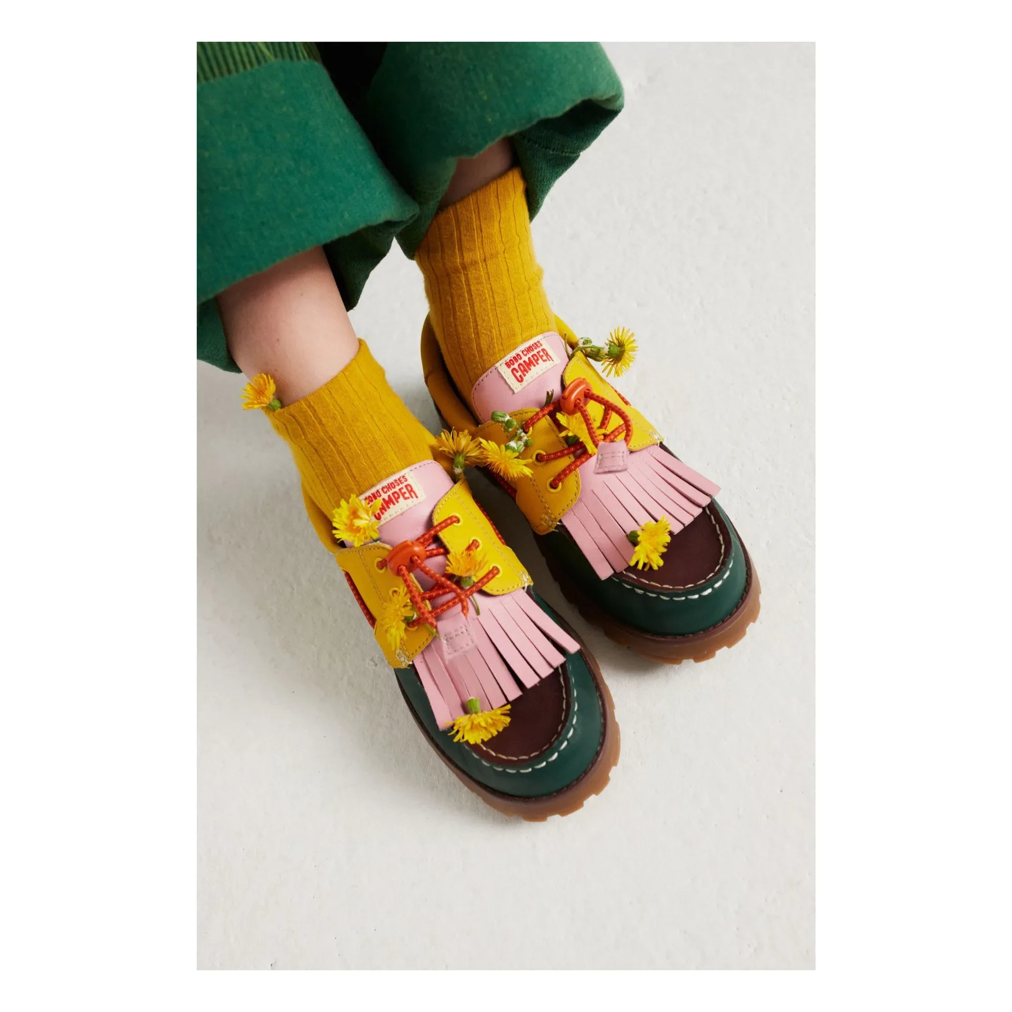 Bobo Choses - Bobo Choses x Camper Zapatos de barca | Rosa