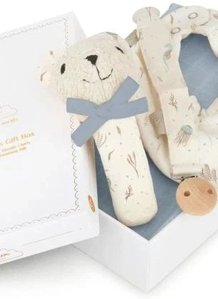 Cam Cam - Set de Regalo Jardín Marino | Azul