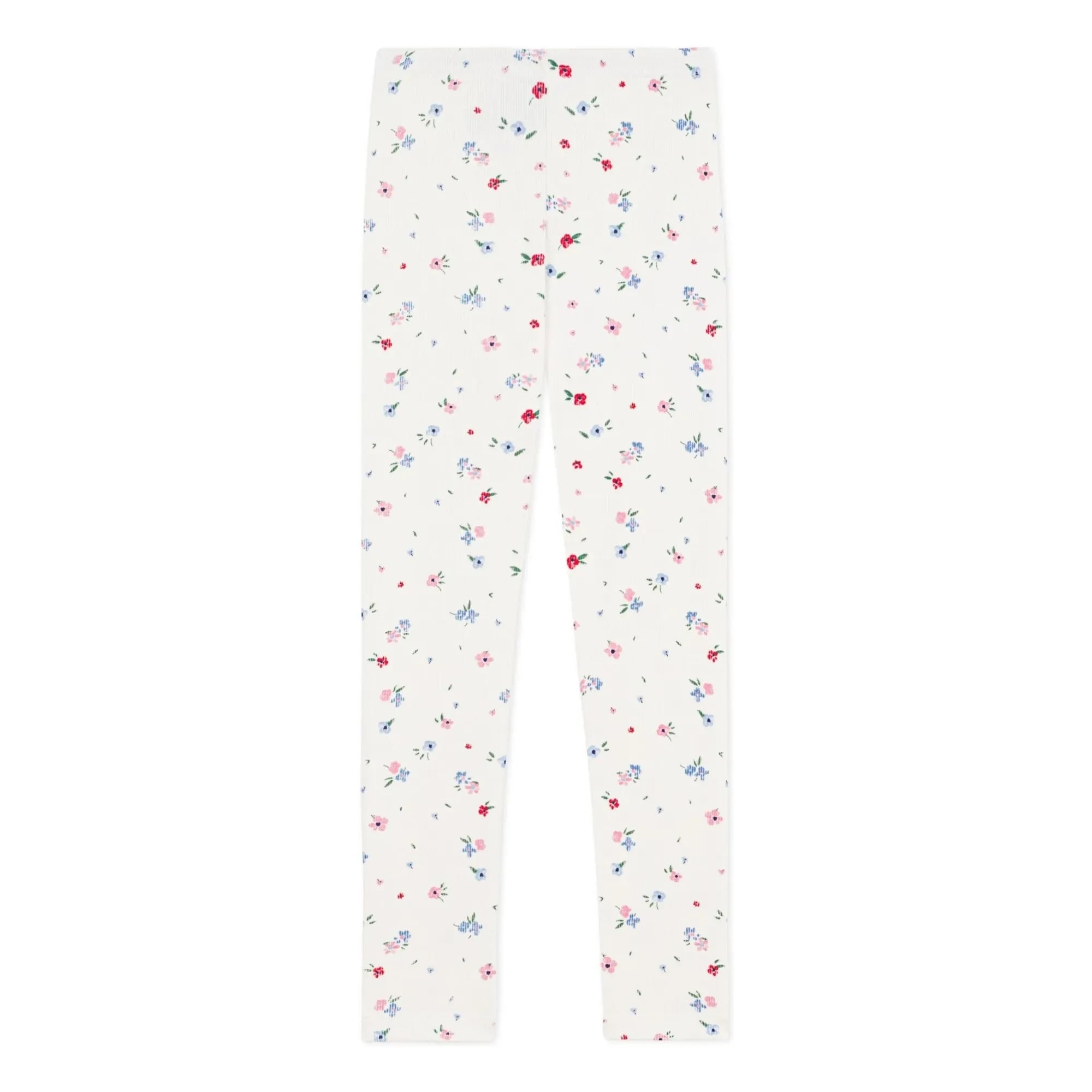 Petit Bateau - Mallas florales | Blanco