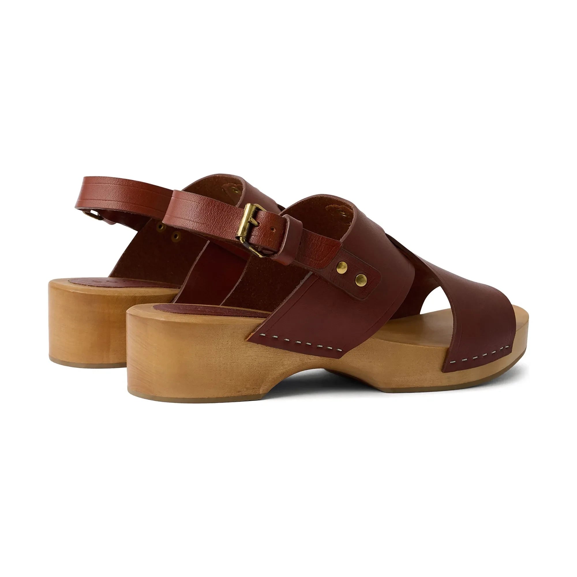 Soeur - Sandalias Amy de piel | Caoba
