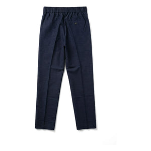 Pomandère - Pantalones de gabardina de algodón | Azul noche