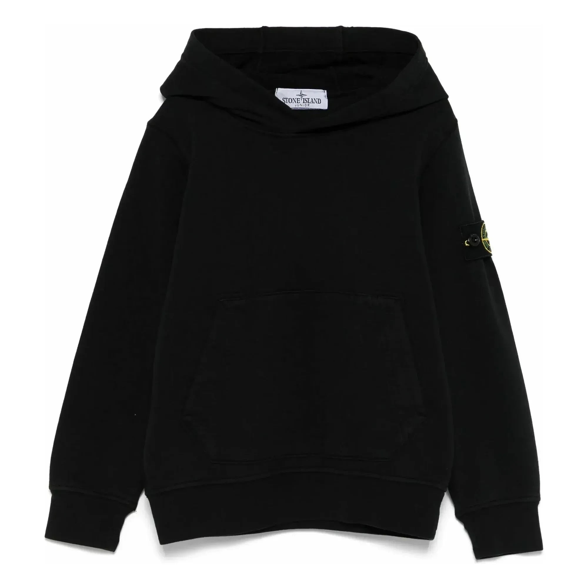 Stone Island - Sudadera con Capucha con Logo | Negra