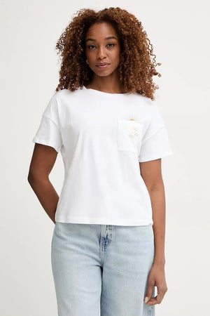 Camiseta de algodón Liu Jo para mujer