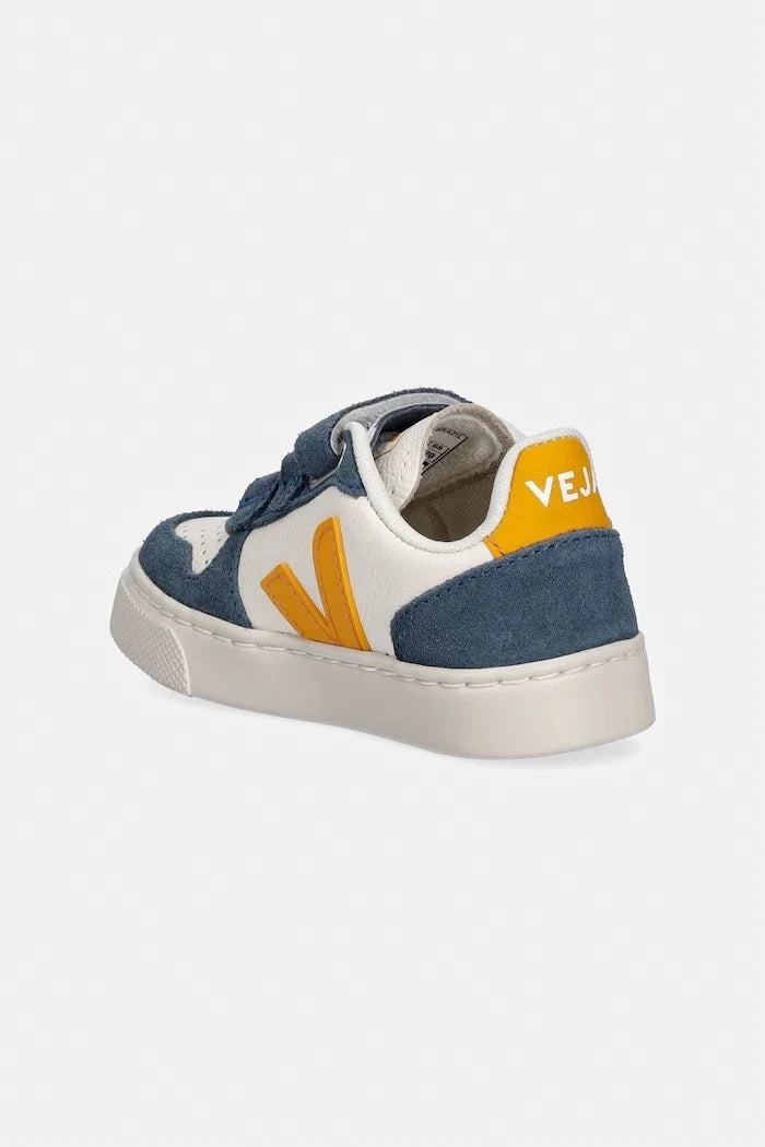 Zapatillas deportivas de piel Veja Small V-10 para niños