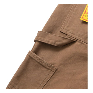 Service Works - Pantalones de cocinero Utility de algodón orgánico | Camel