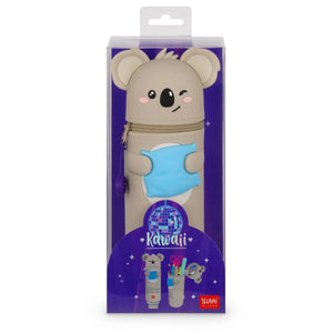 Legami - Koala "Sleeping la Vida Loca" Estuche de Silicona 2-en-1 - Kawaii