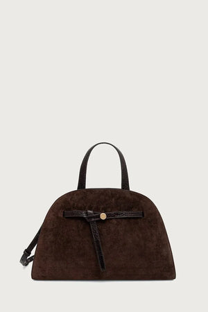 Bolso Tory Burch Romy Bauletto de ante para mujer