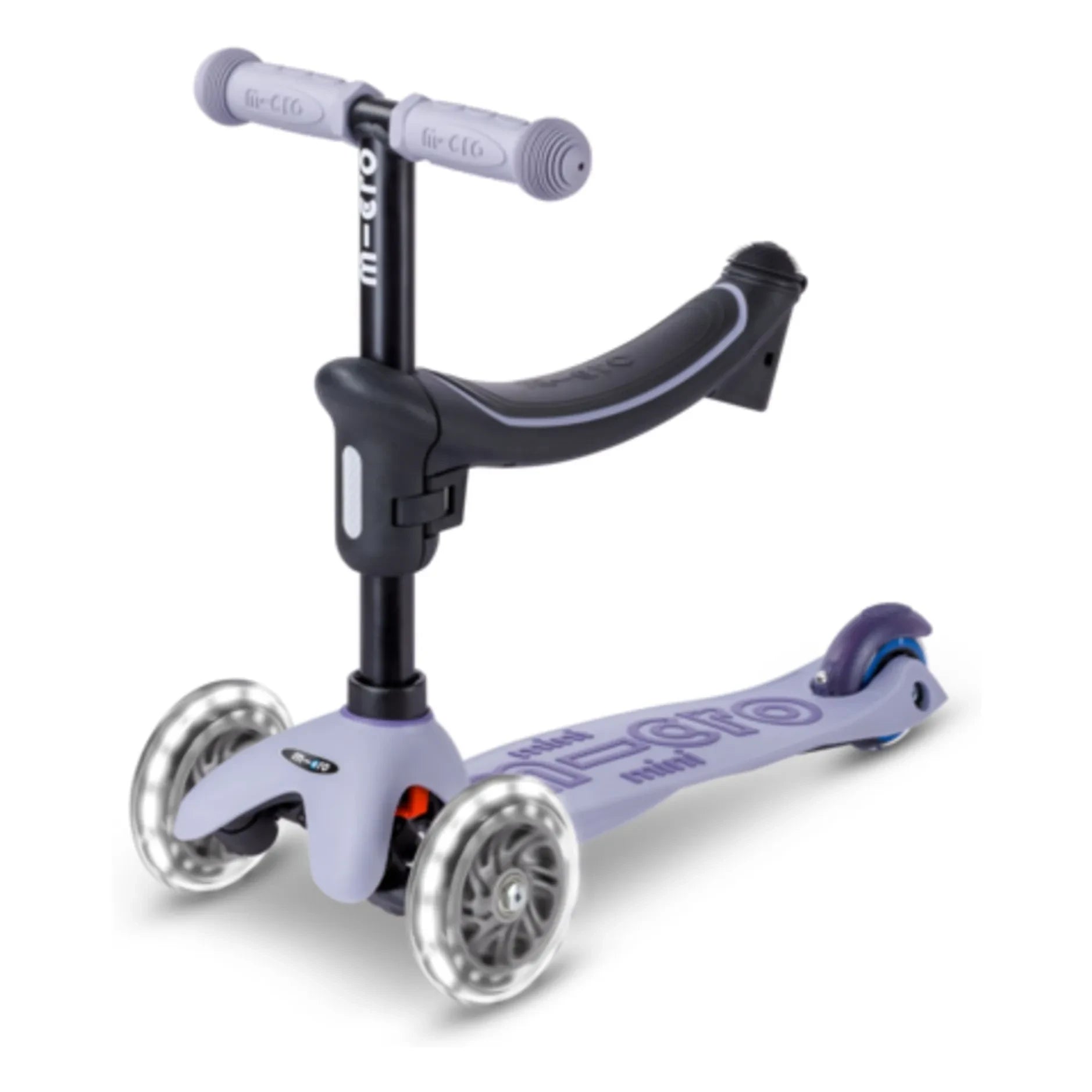 Micro - Scooter LED Rock&Go | Lavanda