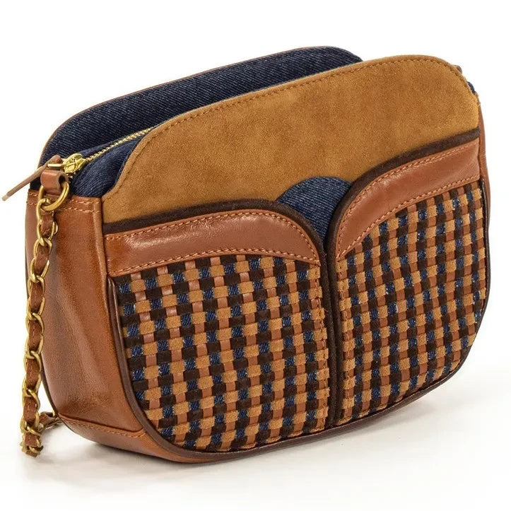Sessùn - Bolso de cuero Divine | Camel