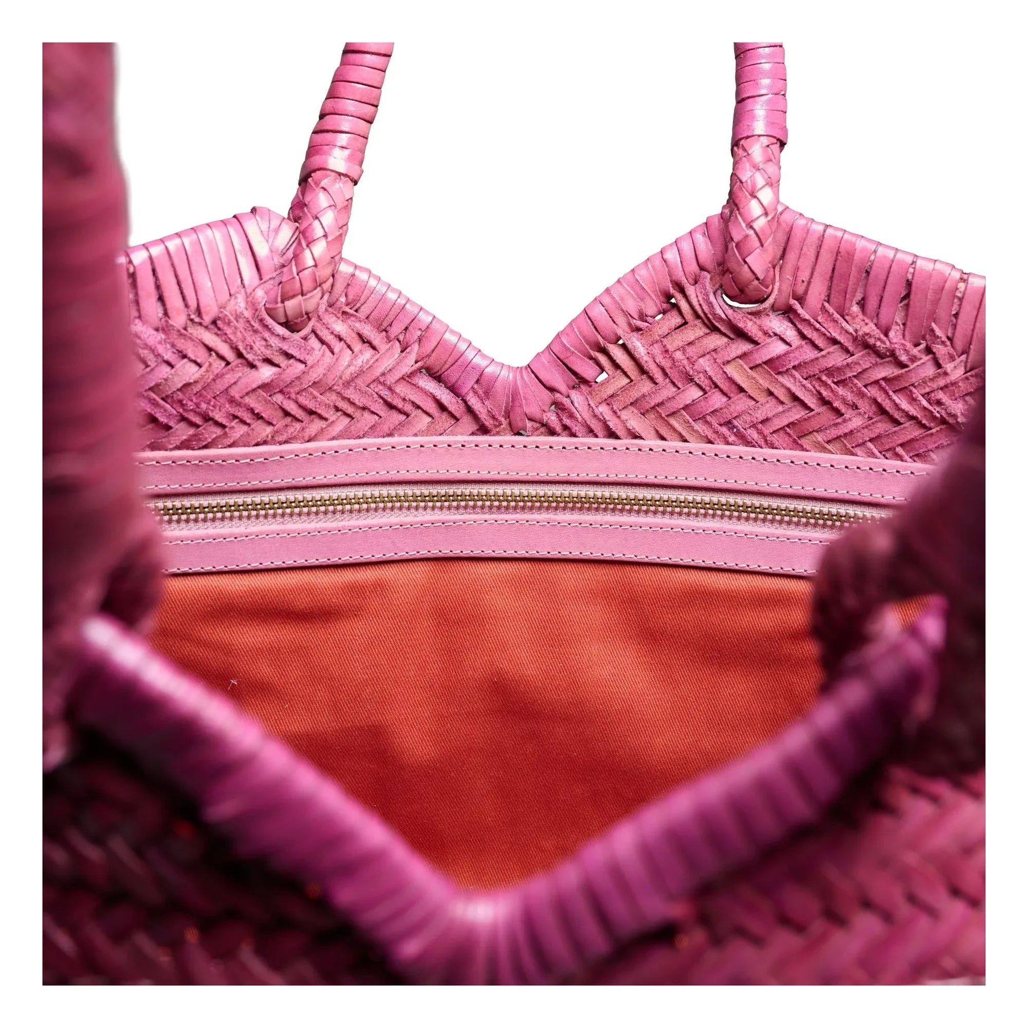 Vipera - Bolso Tote de Cuero Crudelia | Rosa