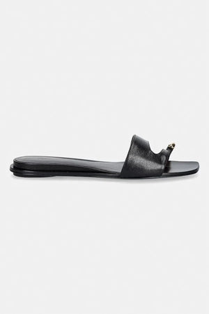 Tory Burch Sandalia Plana de Piel para Mujer Pierced Slide