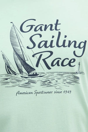 Camiseta de algodón para hombre Gant