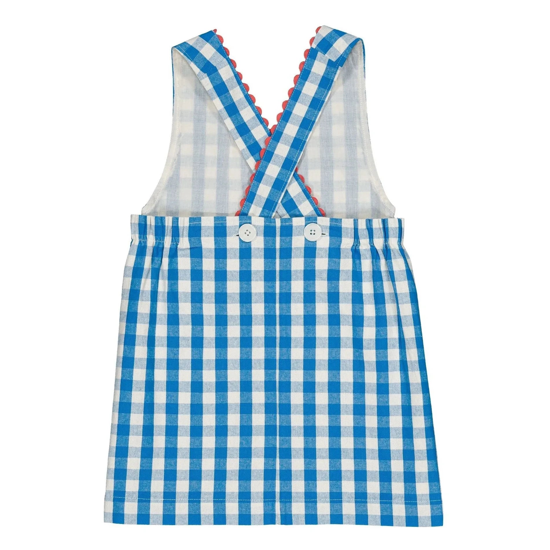 Hello Simone - Vestido Christie Vichy | Azul