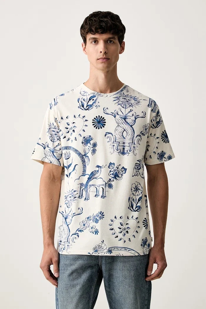 Camiseta de algodón para hombre Scotch & Soda