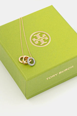 Collar y pendientes pavé Miller de Tory Burch (2 piezas)