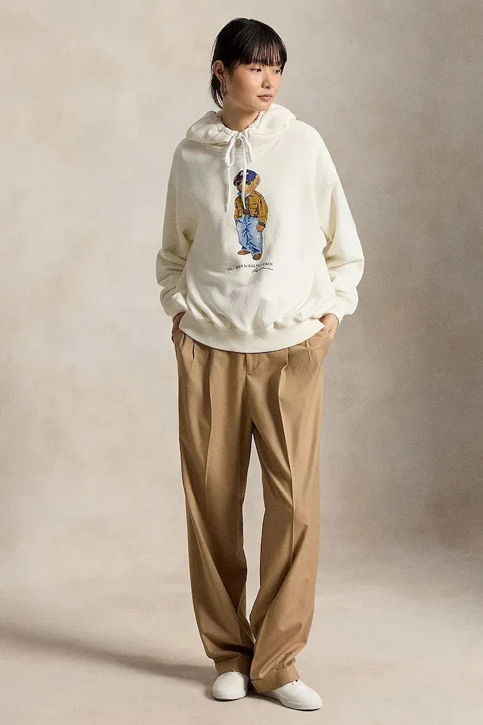 Sudadera de algodón con capucha Polo Ralph Lauren para mujer
