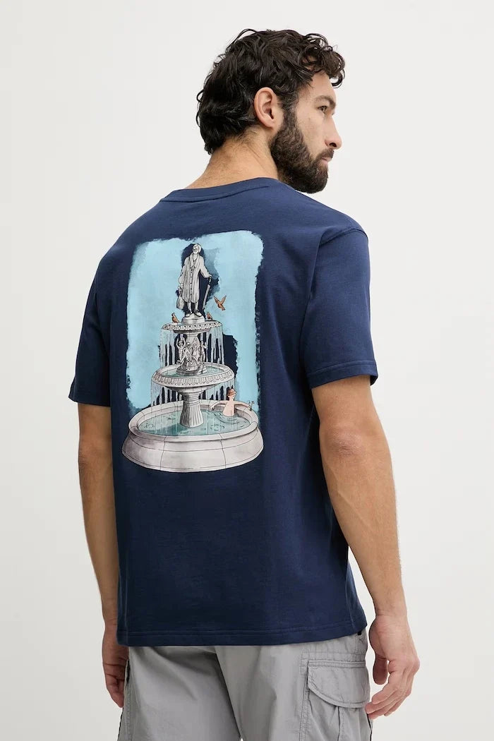 Camiseta de algodón para hombre New Balance Fountain