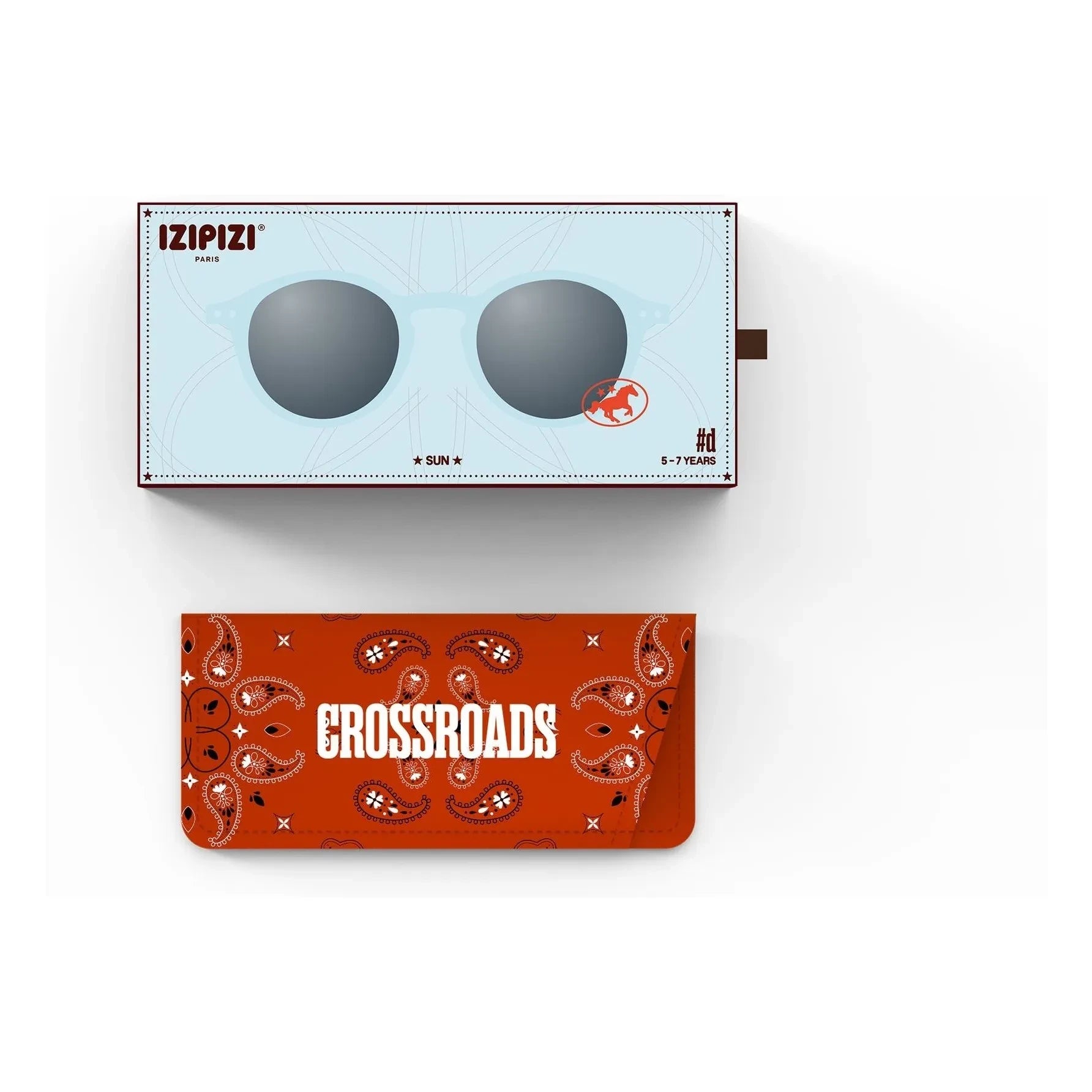 IZIPIZI - Gafas de sol infantiles #D | Azul claro