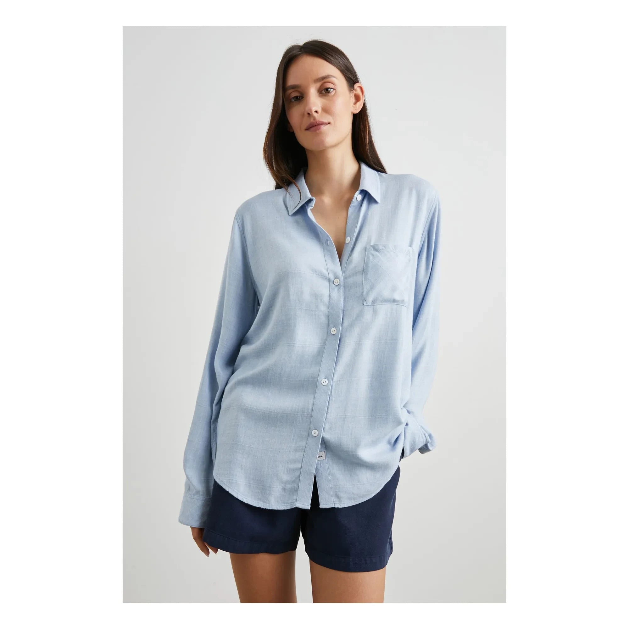 Rails - Camisa Hunter azul claro