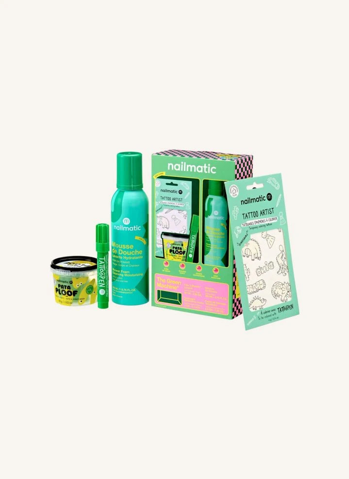 Nailmatic Kids - Set de regalo de máquina de color verde | Verde