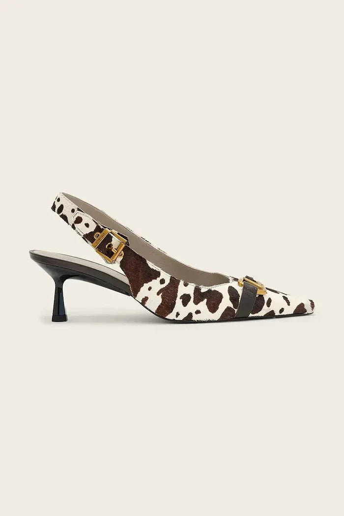 Zapatos de Piel Slingback Hera de Tacón Fino AllSaints