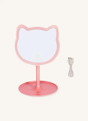 Legami - Espejo de Maquillaje con Luz de Gato