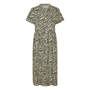 Lollys Laundry - Vestido de algodón Aliya | Beige