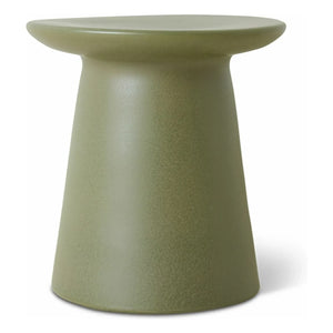 HKliving - Mesa auxiliar de terracota | Caqui