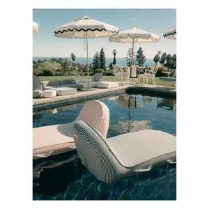 Business & Pleasure Co. - Colchoneta de piscina flotante | Azul marino