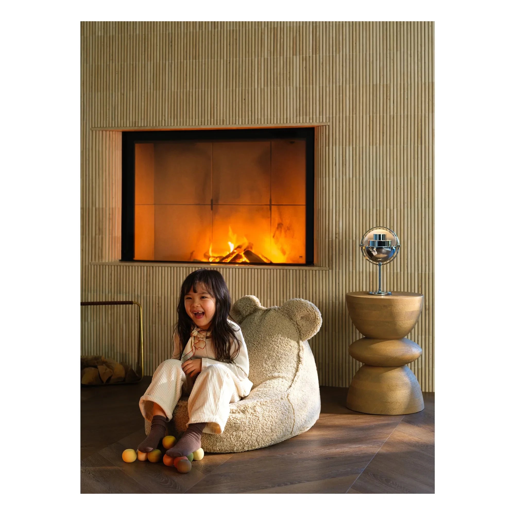 Wigiwama - Sillón Oso de Peluche | Beige