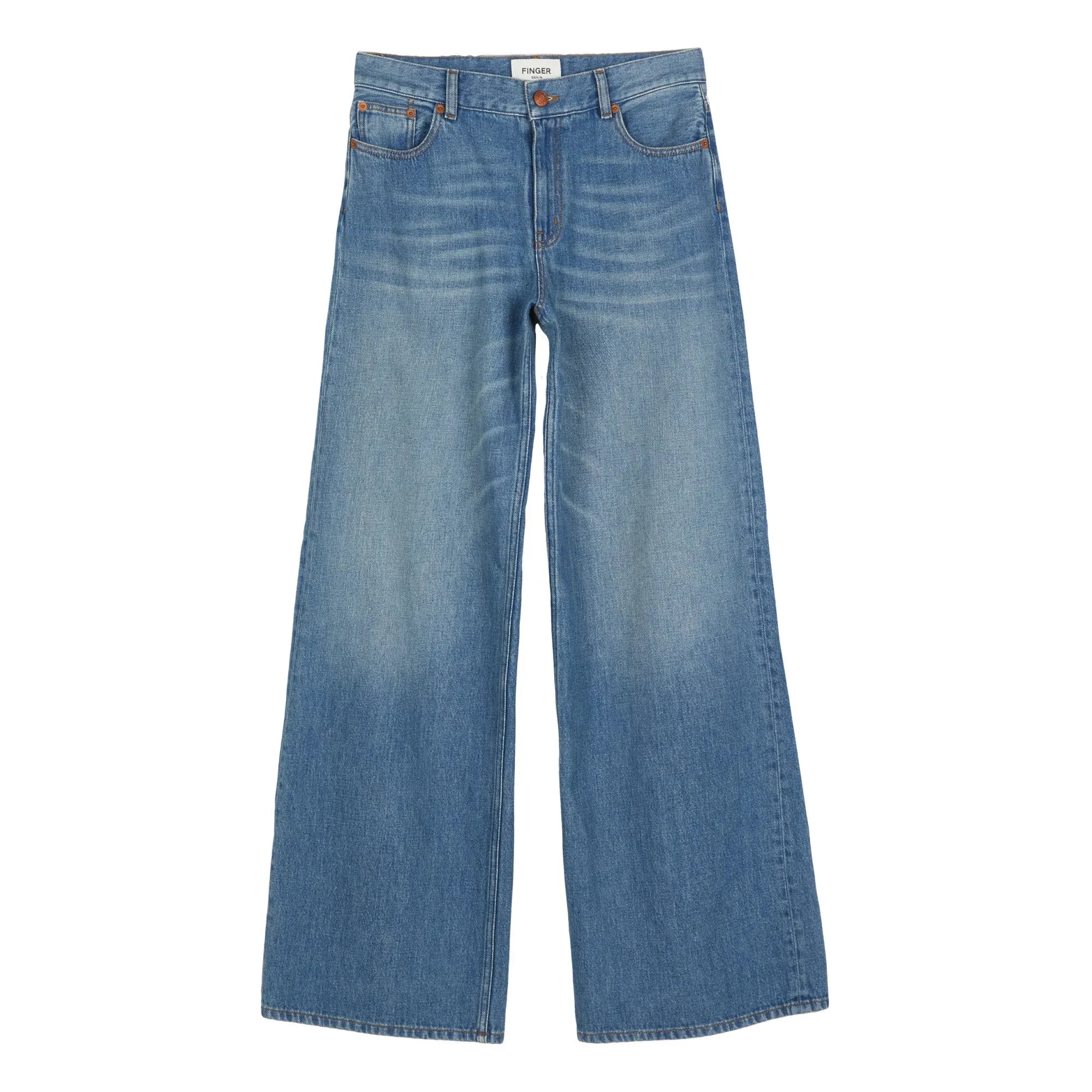 Finger in the nose - Vaqueros Anchos April | Denim