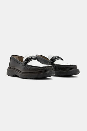 Mocasín de piel con cadena Gibbs de AllSaints