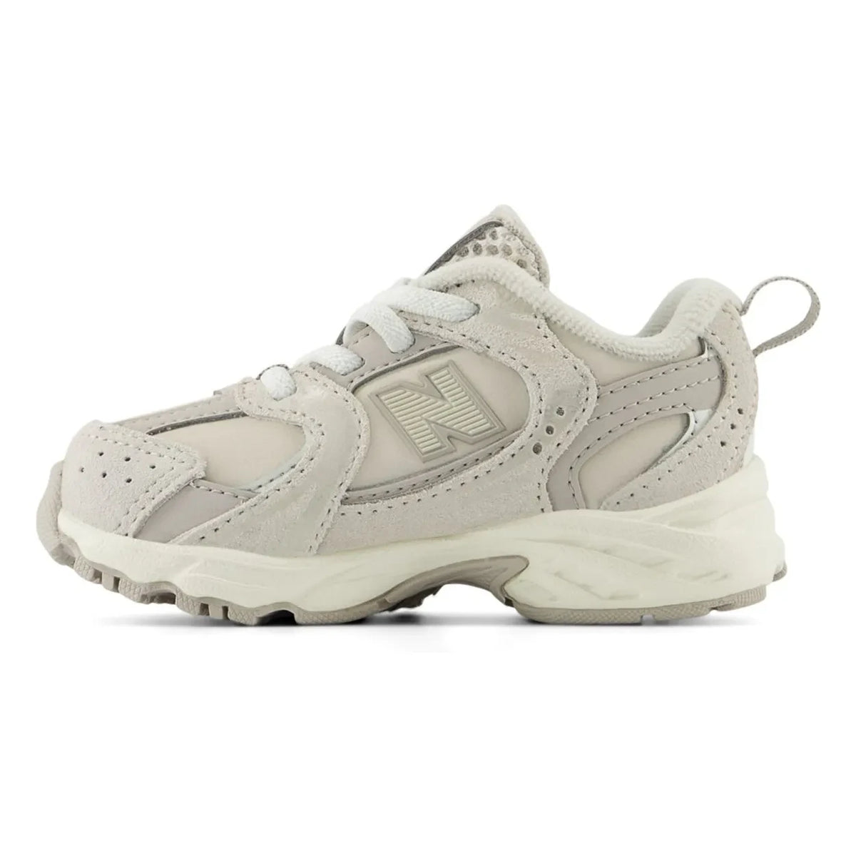 New Balance - Zapatillas deportivas con cordones elásticos 530 | Crema