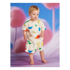 Halcyon Nights - Pantalones cortos de animales | Crudo