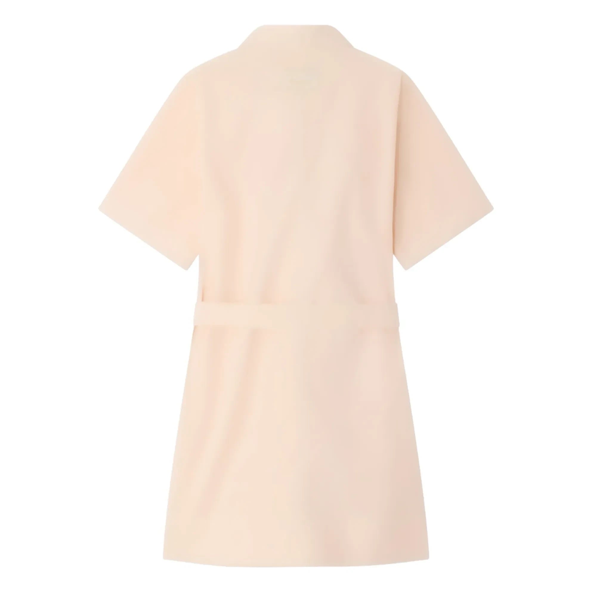 Bonpoint - Vestido camisero de algodón orgánico Lauriane | Rosa empolvado