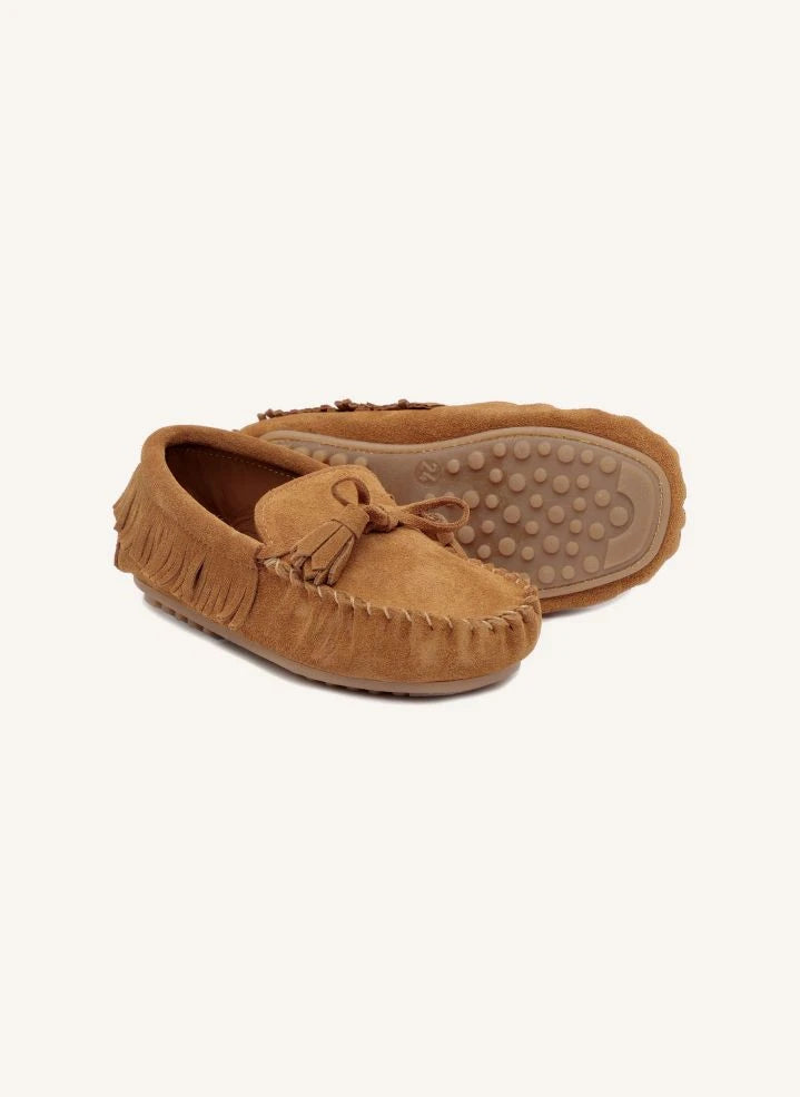 Pèpè - Püsküllü Loafer Ayakkabı | Karamel