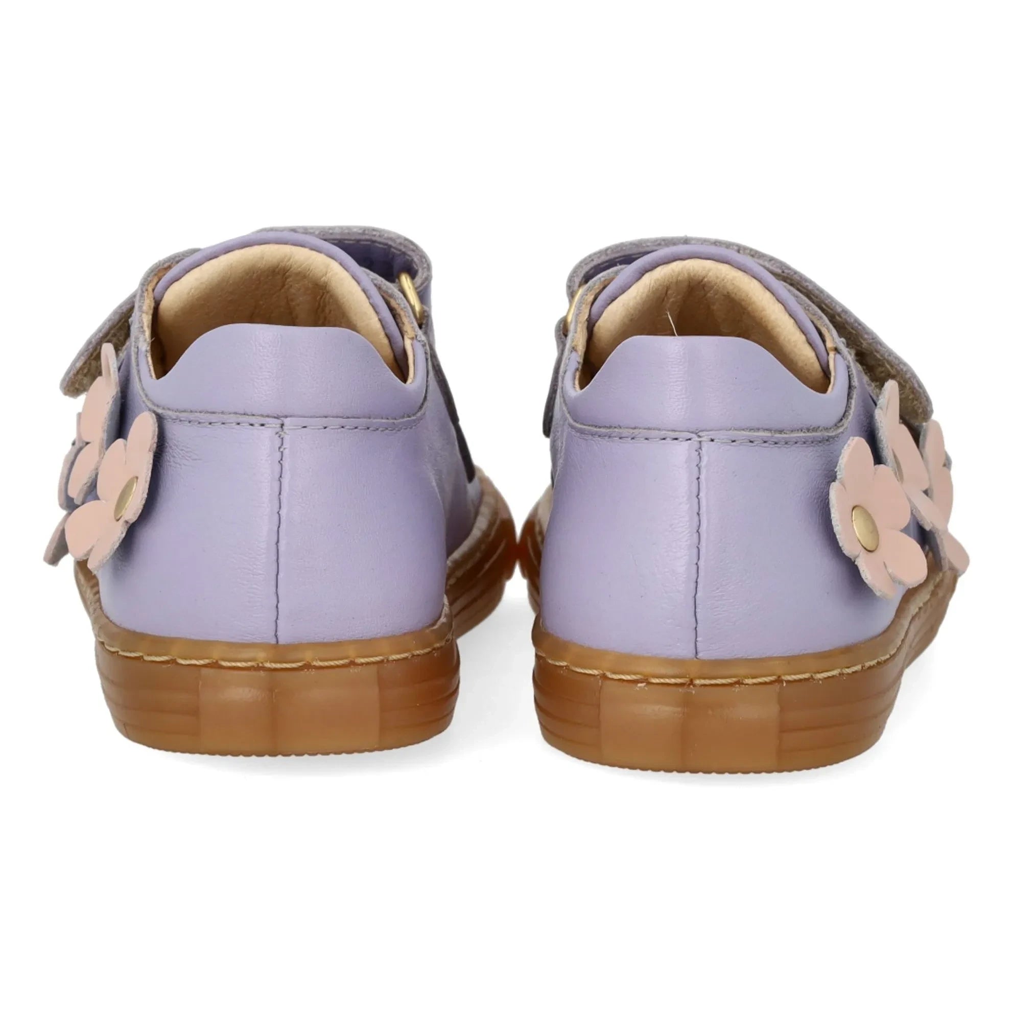 Angulus - Zapatillas florales de doble raya | Lila