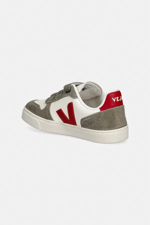 Zapatillas deportivas de piel para niños Veja Small V-10