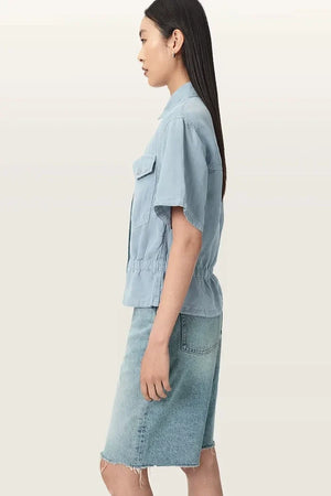 Camisa de lino para mujer AllSaints TOVE