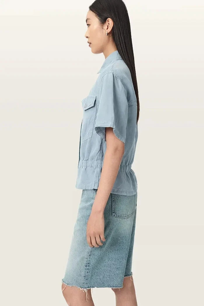 Camisa de lino para mujer AllSaints TOVE