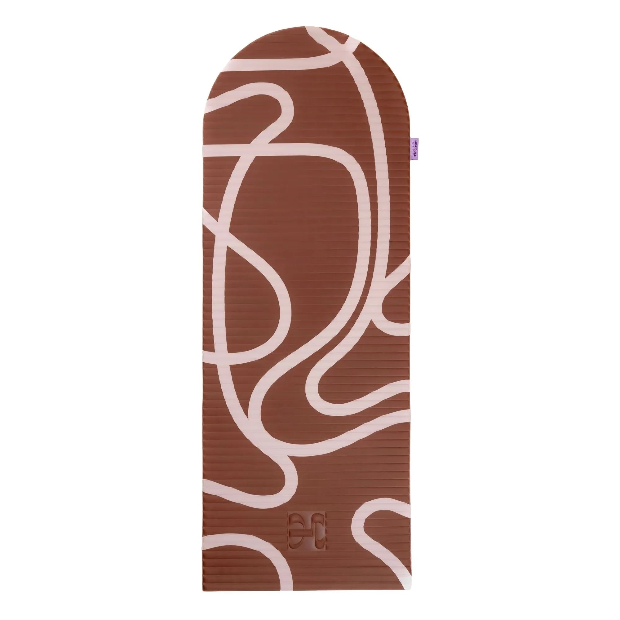 Hercule Studio - Esterilla de ejercicio Archy | Chocolate