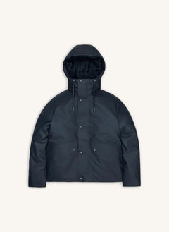 Rains - Nombre Chaqueta Corto Parka W3T3 | Azul Marino