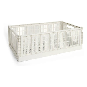 Hola - Caja plegable grande Caja | Blanco