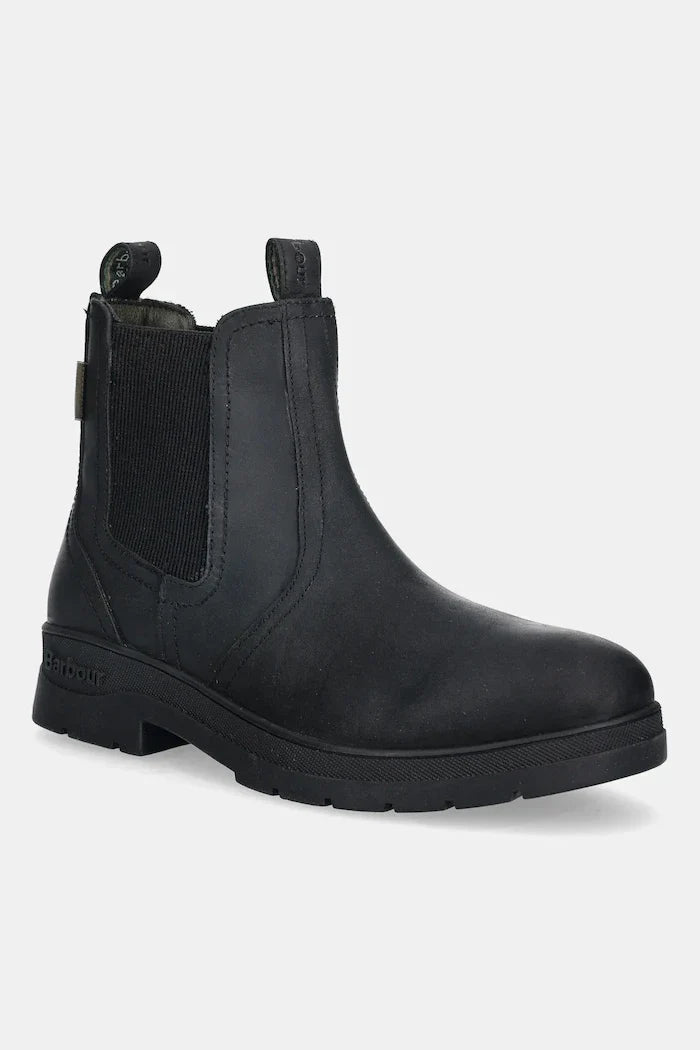 Botín Chelsea de cuero Barbour Turnbull